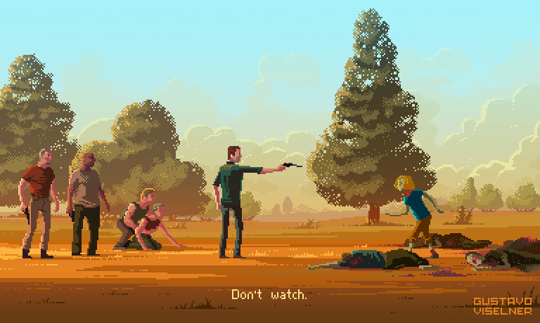 Pixel Artist Recreates Popular TV Show and Movie as Video Games from ...