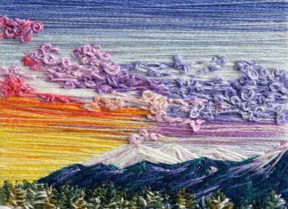 Check Out These Beautiful Landscapes done With Threads