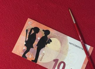 This Artist Paints Using Money as Her Canvas