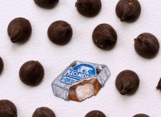 Astoundingly Tiny, Detailed Watercolor Paintings