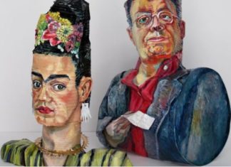 Artist Transforms Tin Cans into Famous Historical Self-Portraits