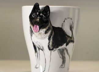 Artist Creates 3D Mugs of Pets That Exactly Look Like Them
