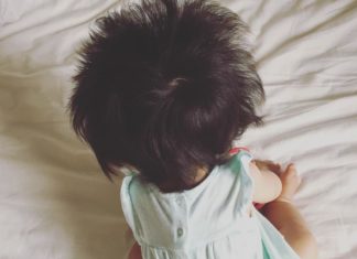 Baby becomes Instagram Favorite with Beautiful Locks