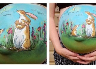 Baby Bump Paintings that Every Pregnant Woman Loves