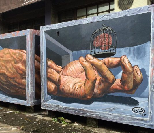 Artist Makes Dull Buildings and Streets More Interesting