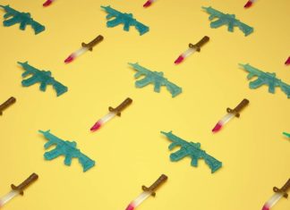 Candy is Transformed into Weapons in Cristian Girotto’s Works