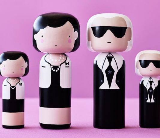 Famous Characters Re-imagined as Japanese Kokeshi Dolls