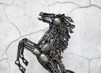 This Shop Upcycles Metal Scrap Into Unique Sculptures