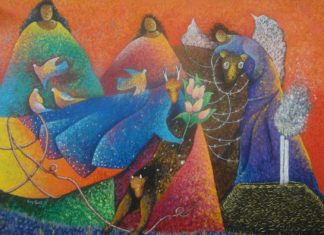 This Artist’s Paintings Are Unique and Full Of Vibrant Colors