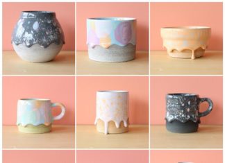 Unique Drip Ceramics Made by Brian Giniewski