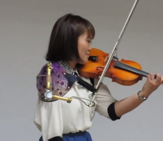 Watch Manami Ito Performing a Violin Solo with a Prosthetic Arm