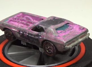 Check Out How Old Toy Cars Are Restored
