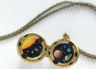 This Artist Makes Miniature Paintings That Can Fit Into Lockets and Compasses