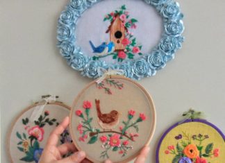 Turkish Woman Makes Breathtaking Embroidery Crafts