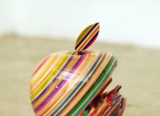 Old Skateboards Turned into Awesome Sculptures by Haroshi