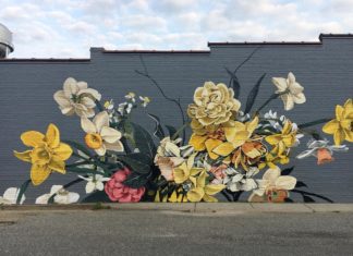 Stunning Flower Murals Transform Gray Buildings into Vibrant Art Structures