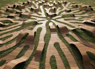These Korean Public Benches Are Like Roots That Spread Organically