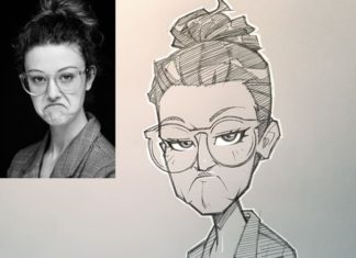 American Artist Turns Strangers into Anime Characters