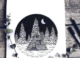 Young Artist Draws Beautiful Images to Help Calm Herself