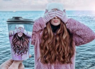 Ukrainian Girl Makes Phenomenal Cup Art