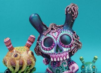 French Artist Creates Amazing Psychedelic Figurines