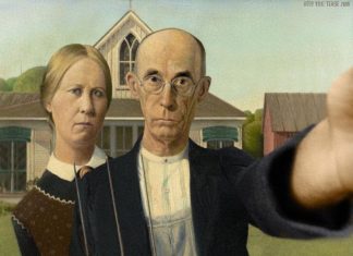 Characters of Famous Paintings Are Taking Selfies