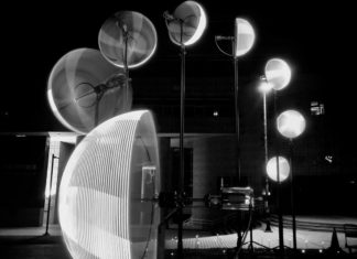 These Satellite-Shaped LED Installations Show the Phases of the Moon