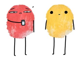 A Guy Paints With His Thumbs and His Comics are Hilarious