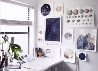 Artist Captures the Magic of the Cosmos in Watercolor Paintings