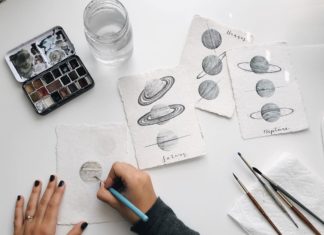 The Beauty of the Cosmos Captured in Watercolors