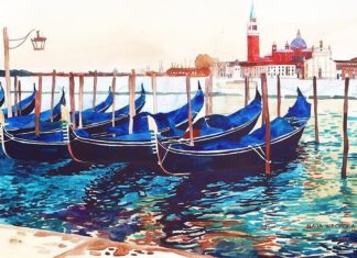 Check Out These Beautiful Watercolor Paintings Of Venice