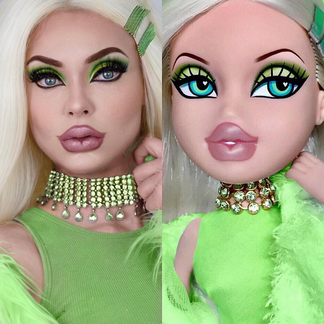 The Bratz Challenge is trending all over the internet. Based off