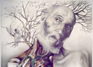 Flowers Bloom Out Of Human, Animal Bodies in Nunzio Paci’s Paintings