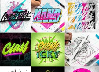 Check Out these Cool Lettering Designs from Juantastico