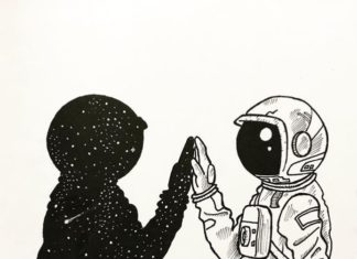 Artist Illustrates the Life of a Lonely Astronaut
