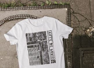 Artist Creates Shirt Prints With Street Tiles and Manhole Covers