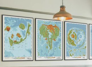 These Fictional Maps Pay Tribute to Animals and Nature