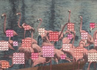 Vintage Postcards Turn Into Unique Artworks by Adding Embroidery Patterns