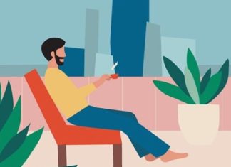 Artist Creates Colorful Paintings Which Focus On Minimalism