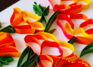 Adorable Paper Art Made From Hundreds Of Strips of Paper