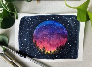 Native American Artist Creates Drawings That Are Inspired By Nature