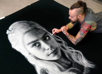 An Artist Creates Unbelievable Art Using Only Table Salt