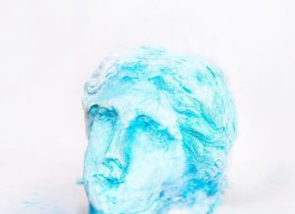 This Sculpture is Made Entirely of Cotton Candy