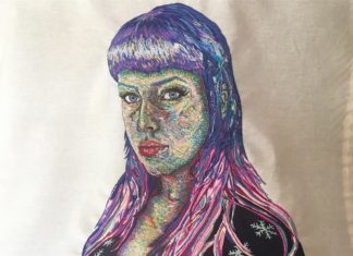 These Embroidered Portraits Remind us of André Derain Paintings