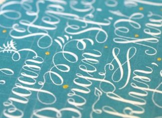 Lindsey Bugbee is a Master In Calligraphy