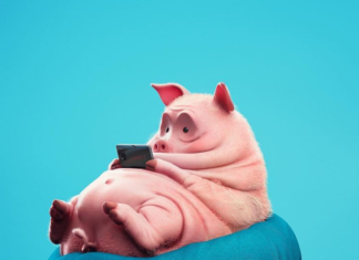 Digital Artist Imagines Animals as Lazy Creatures