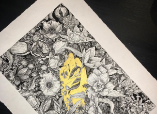 Marvelous Images Made by Rotring and a Little Bit Of Gold