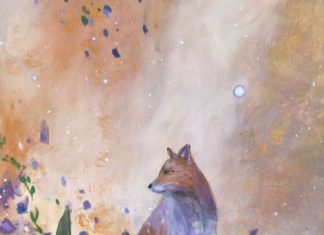 UK-Based Artist Loves Painting Foxes At Night