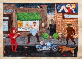 Artist From Cape Town Creates Amazing Art From Wool