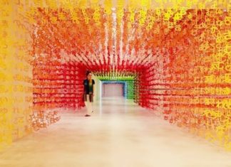 With 140k Pieces of Paper, Emmanuelle Moureaux Created a “Universe of Words”